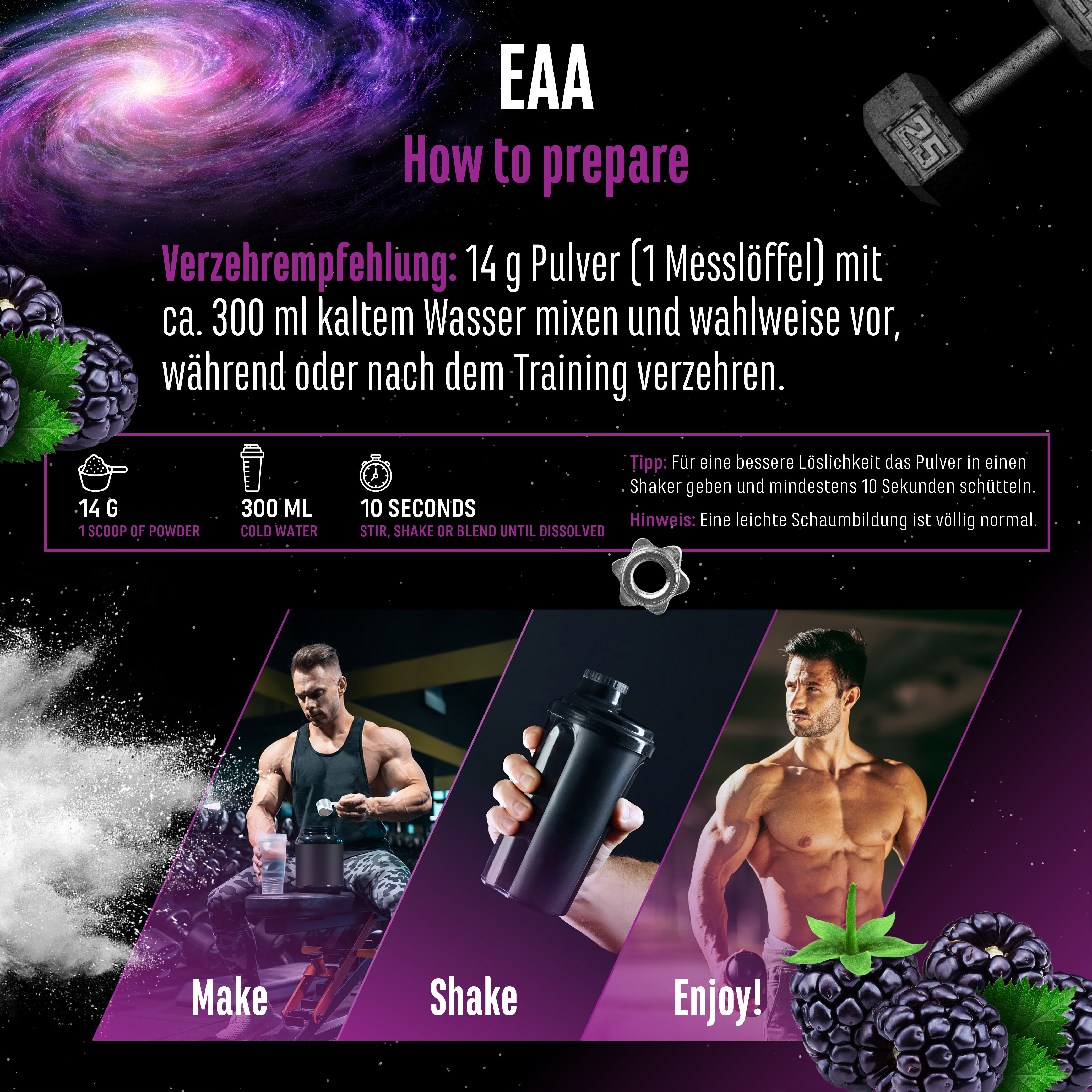 GEN EAA + Histidin 3.0 Pulver