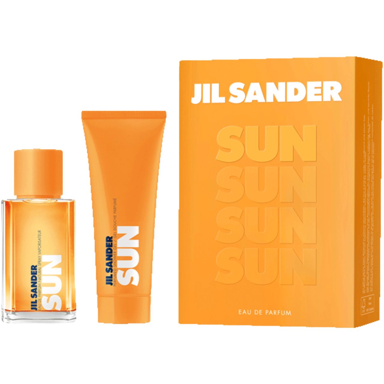Jil Sander, Sun Set = E.d.P. Nat. Spray 75 ml + Shower Gel 75 ml