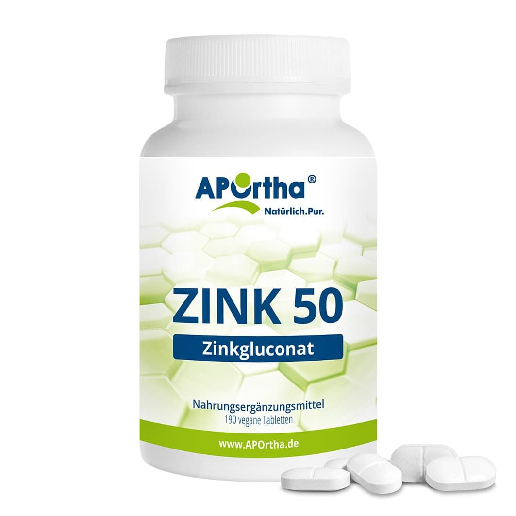 APOrtha® Zink 50 - Zinkgluconat-Tabletten