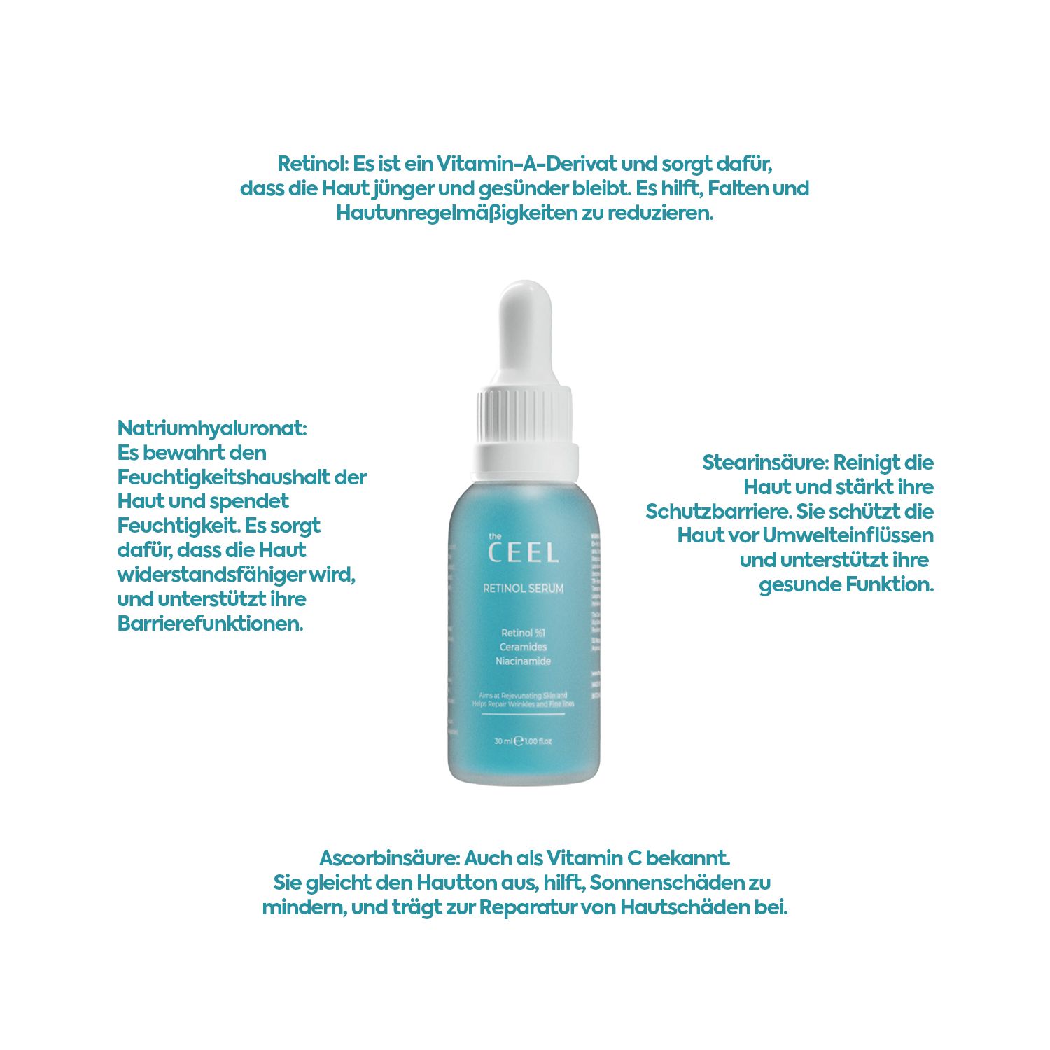 THE CEEL Retinol Gesichtsserum