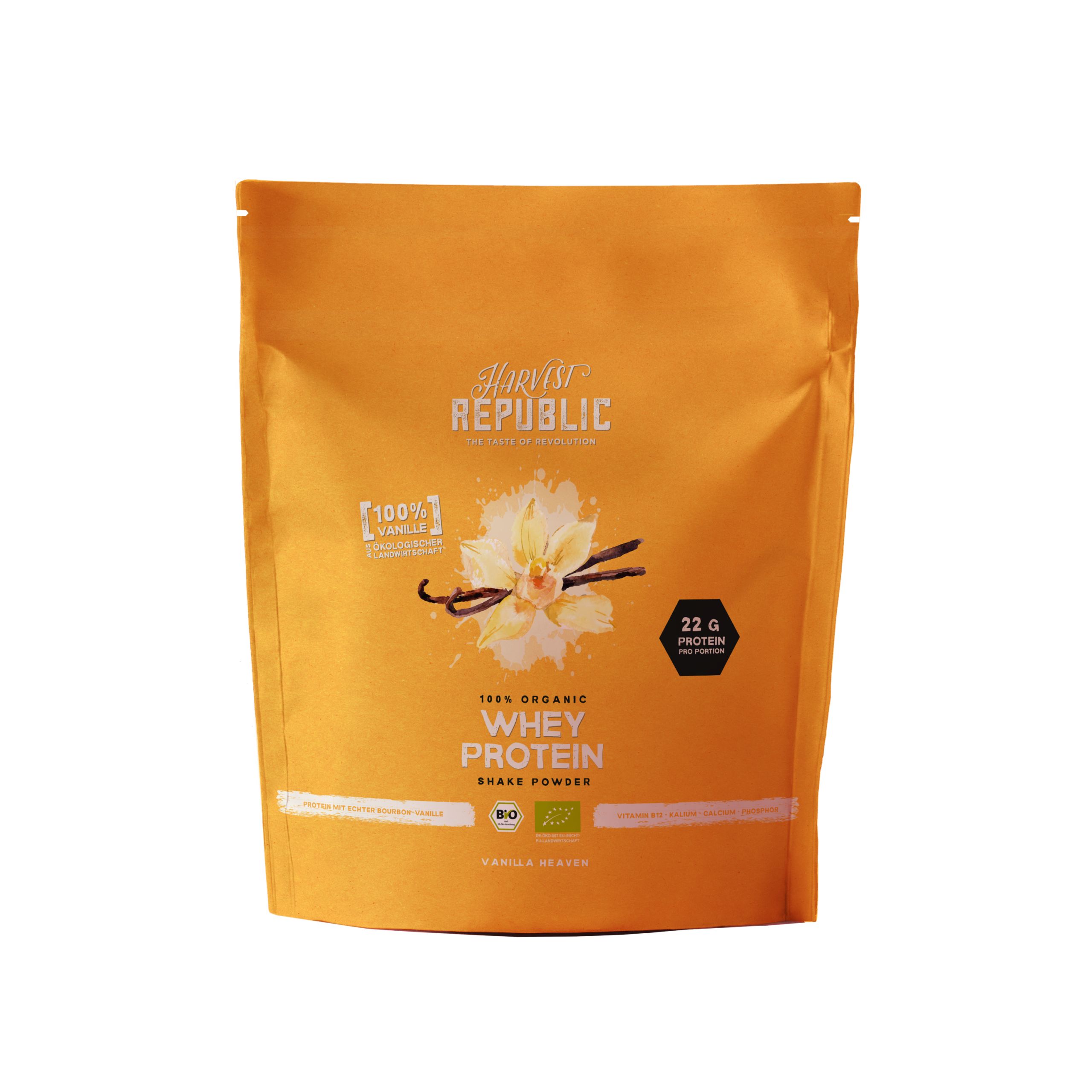 Harvest Republic Bio Whey Protein, Vanille
