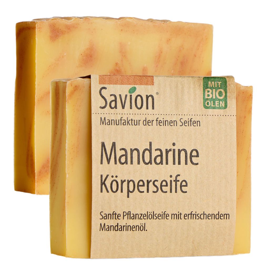 Savion Mandarine Körperseife 80 g Seife