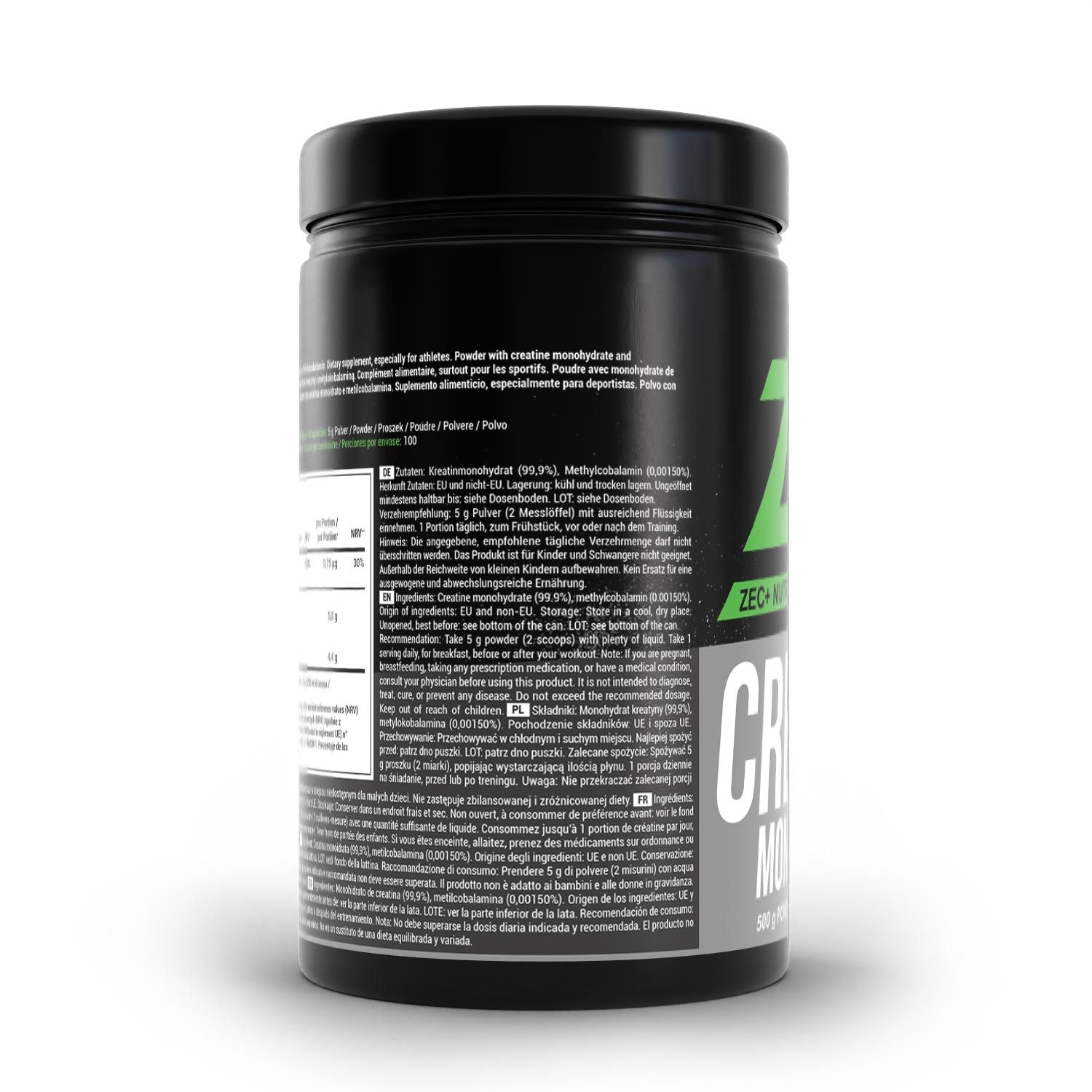 ZEC+ CREATIN MONOHYDRATE 500g
