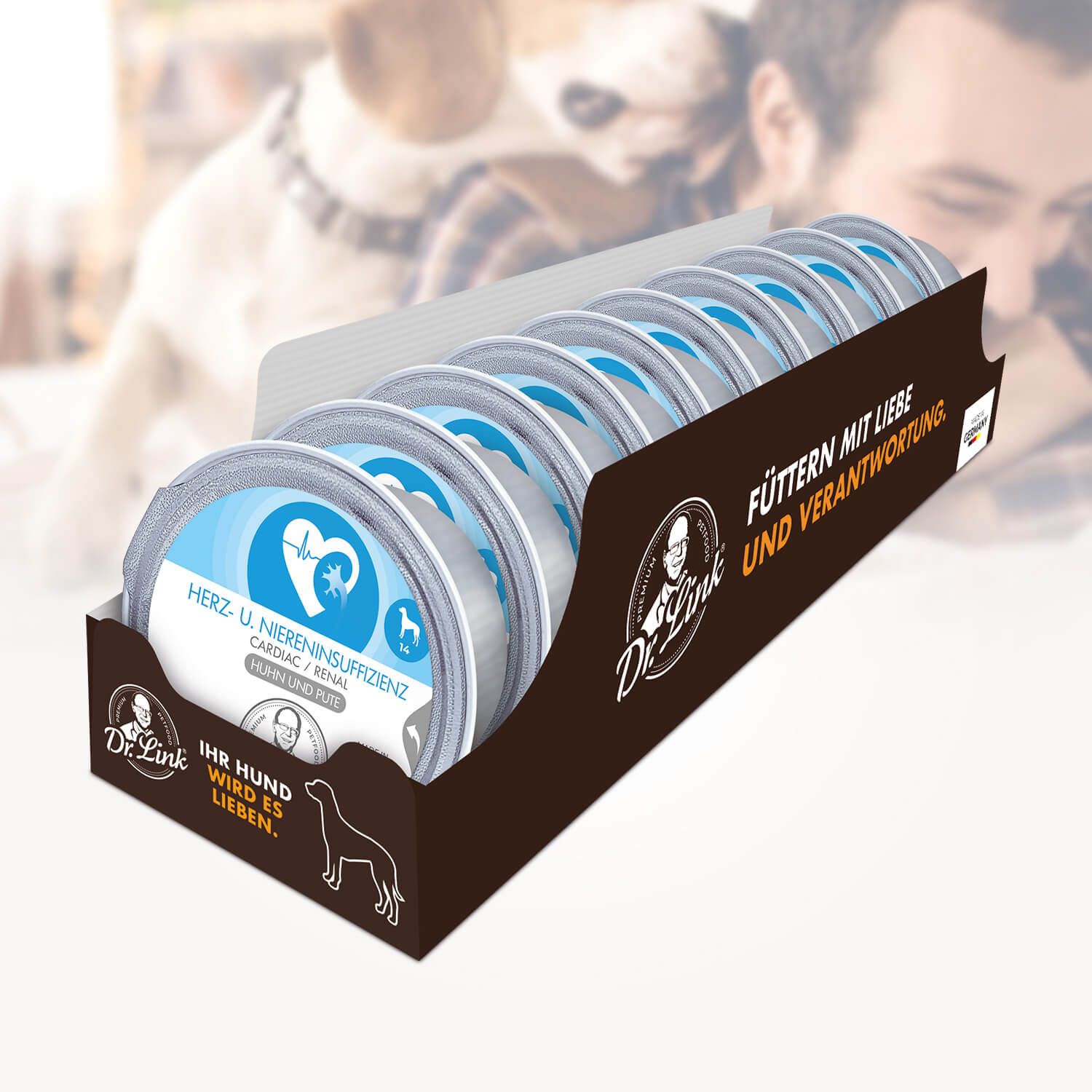 Dr. Link® SPEZIAL-DIÄT Herz- und Niereninsuffizienz I Cardiac / Renal Huhn und Pute