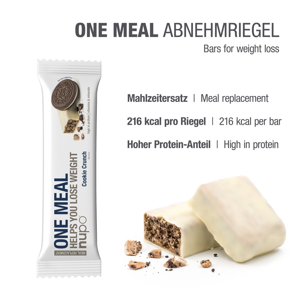 One Meal Riegel Cookie Crunch