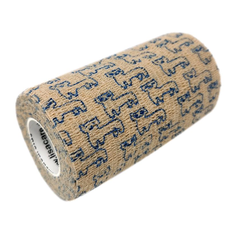 LisaCare kohäsive Bandage - Alpaka Hellblau - 10cm x 4,5m