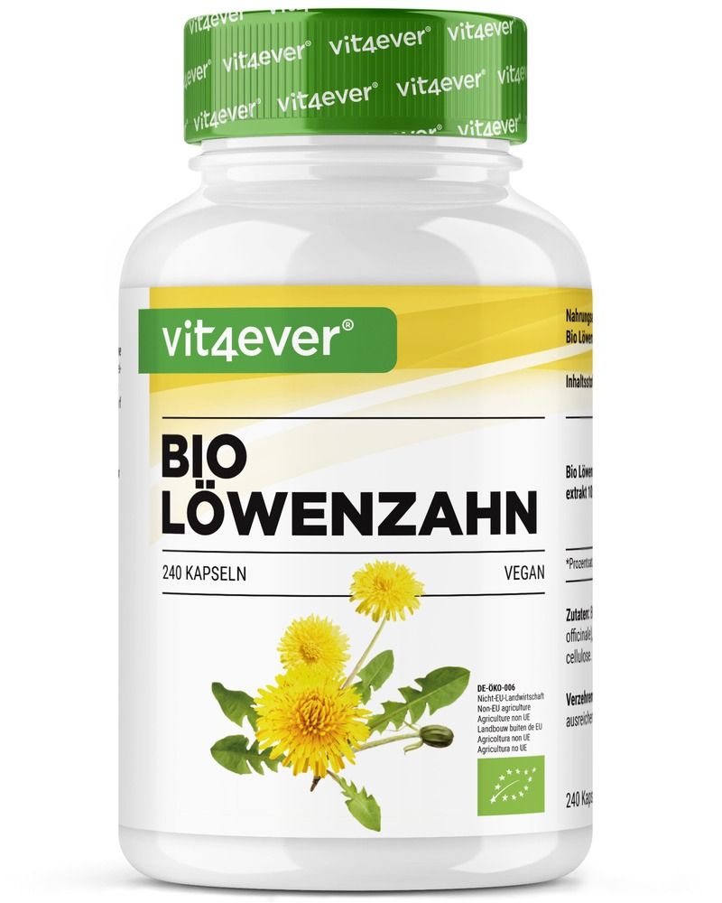 vit4ever Bio Löwenzahn 240 g Kapseln