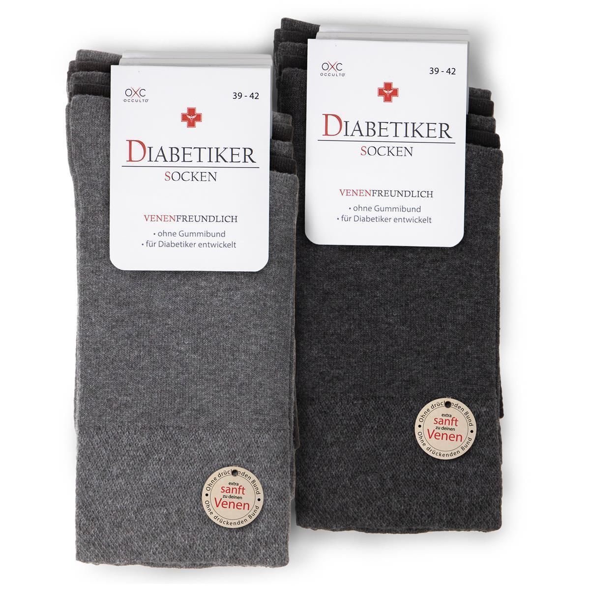 Occulto Diabetikersocken Herren