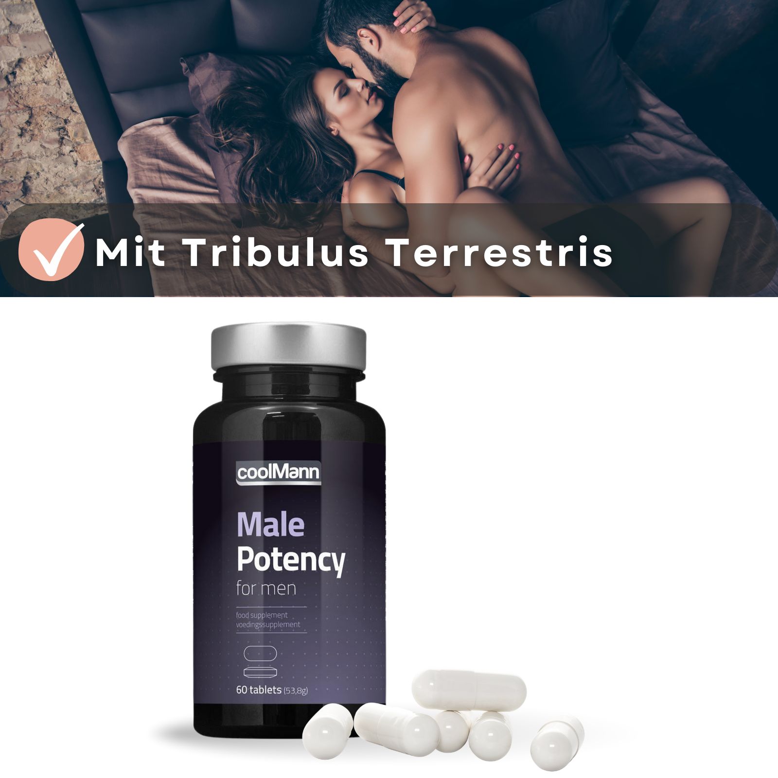 Coolmann –  Male Potency - sexuelle Schwäche für Männer
