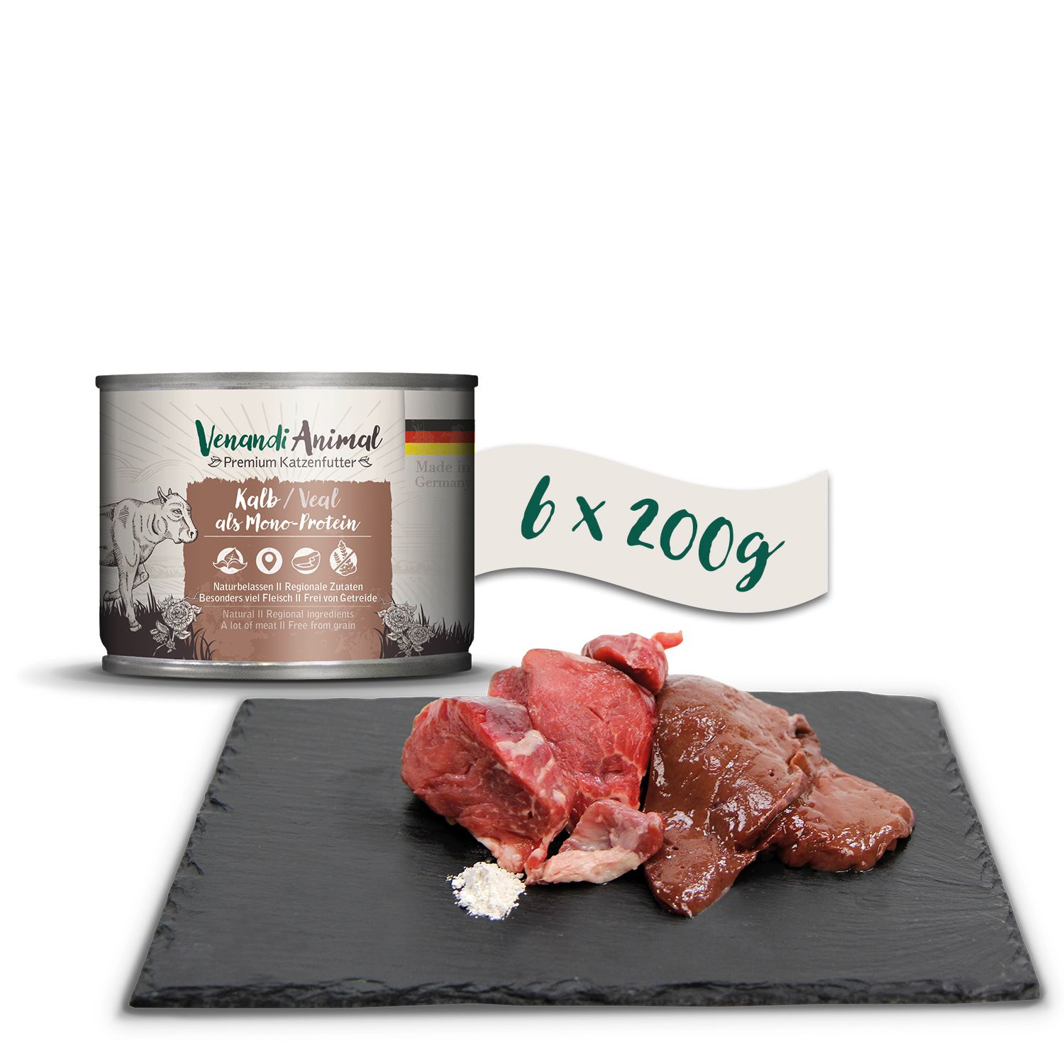 Venandi Animal - Kalb als Monoprotein