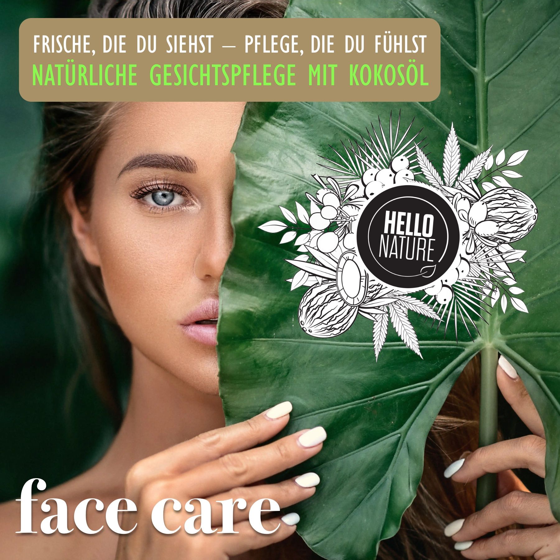 Hello Nature Hydrating Gesichtreinigungsgel für  Gesichtspflege Bio