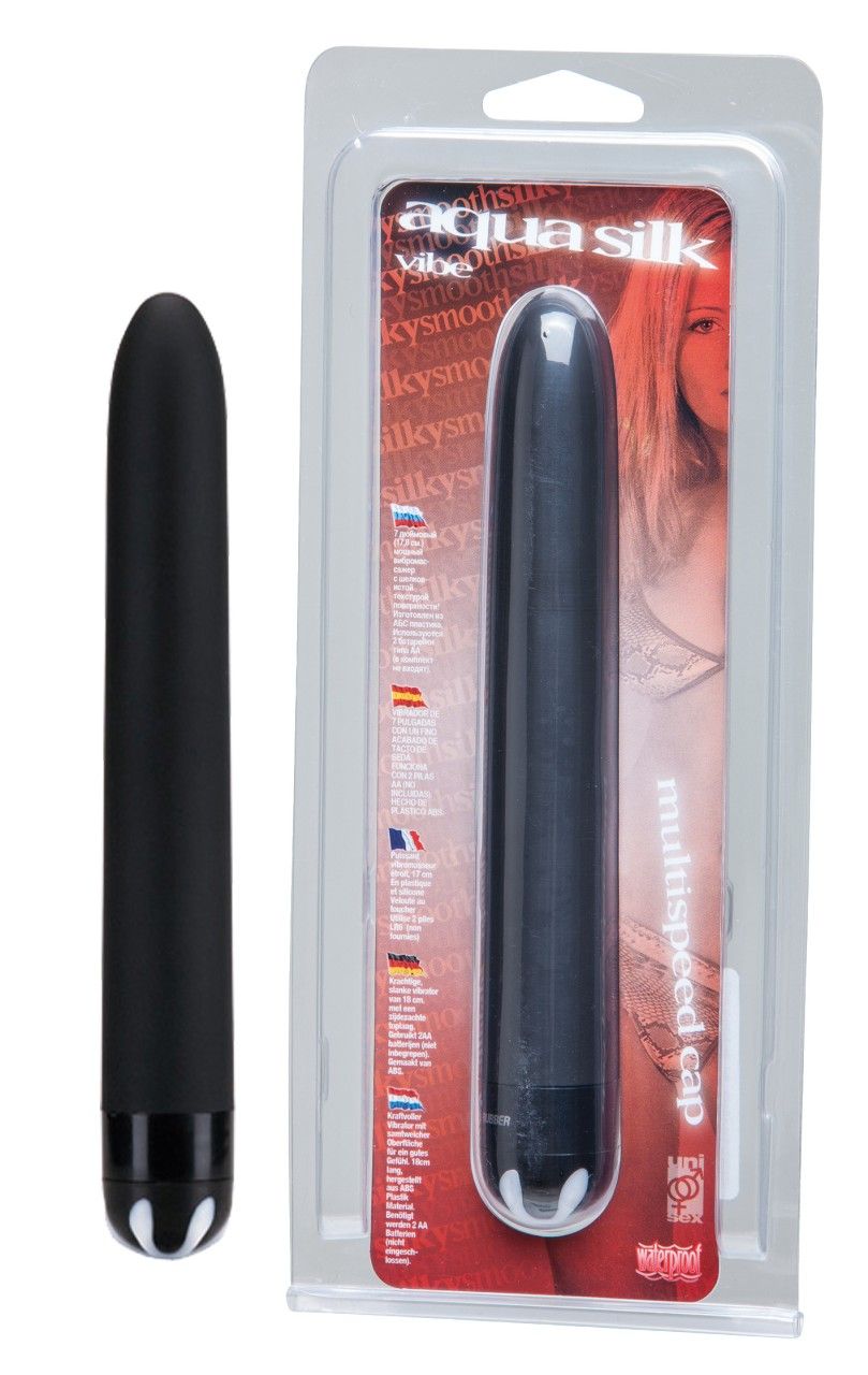 Aqua Silk Vibrator 15cm