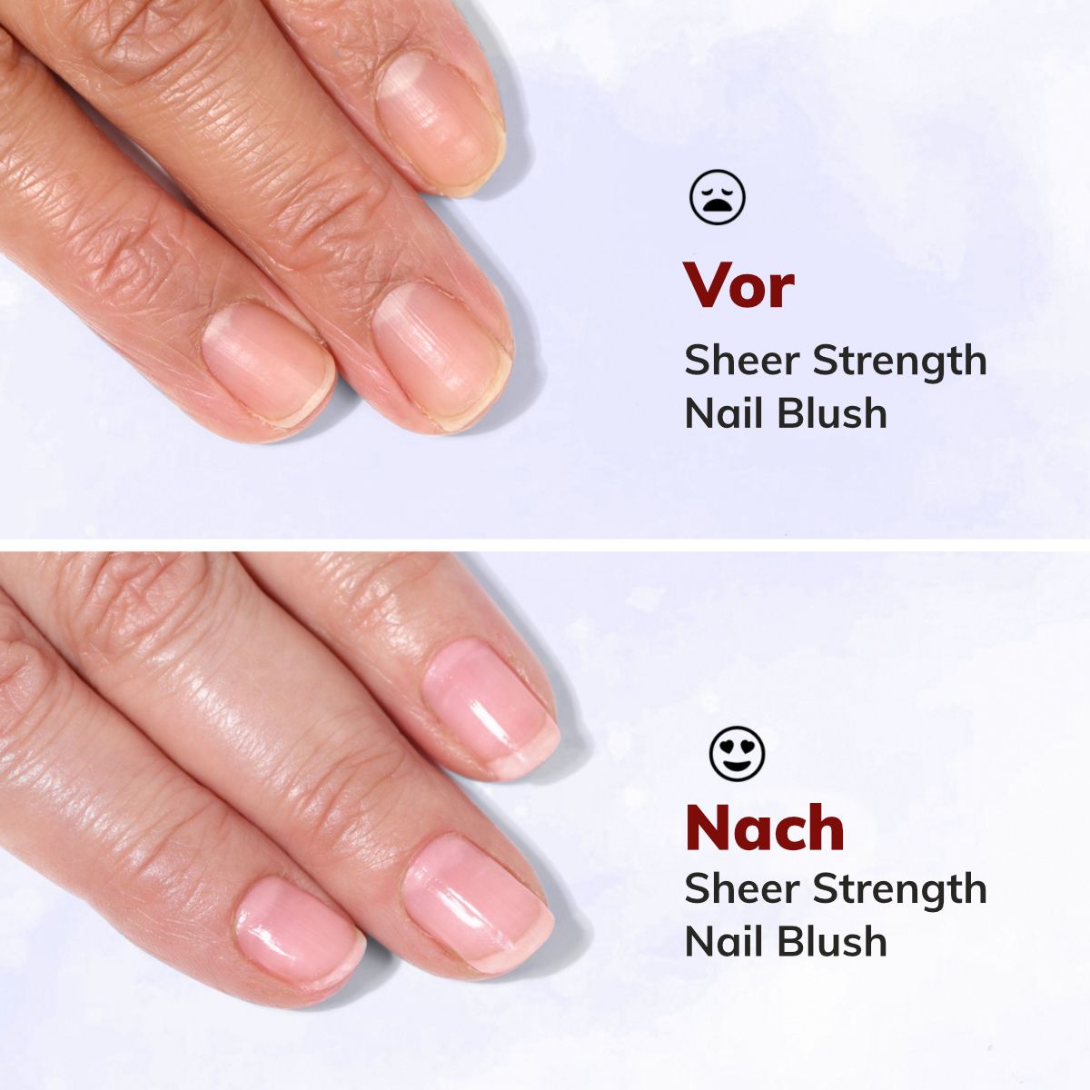 LONDONTOWN Kur Sheer Strength Nail Blush Poppy stärkender Nagellack