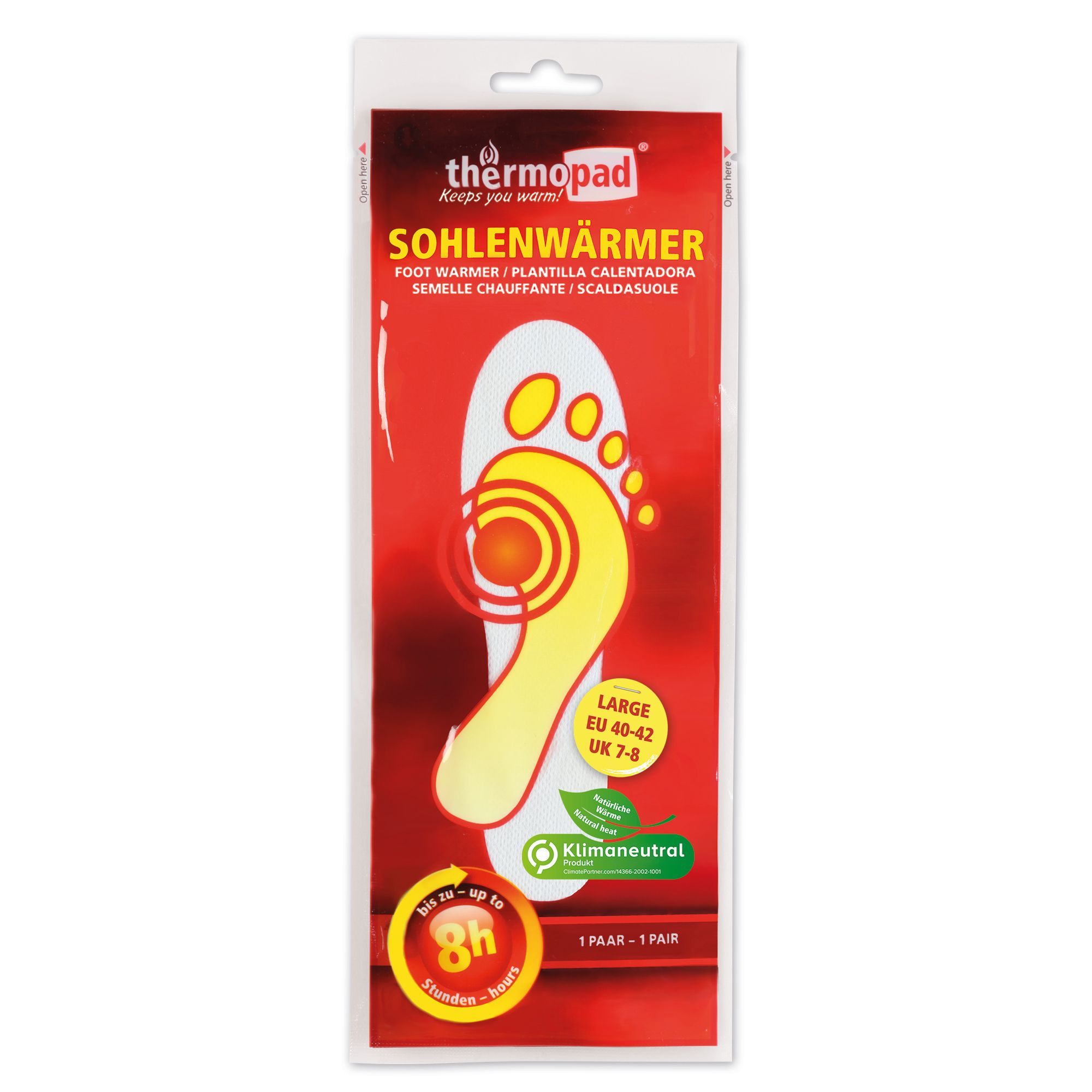 thermopad® Sohlenwärmer