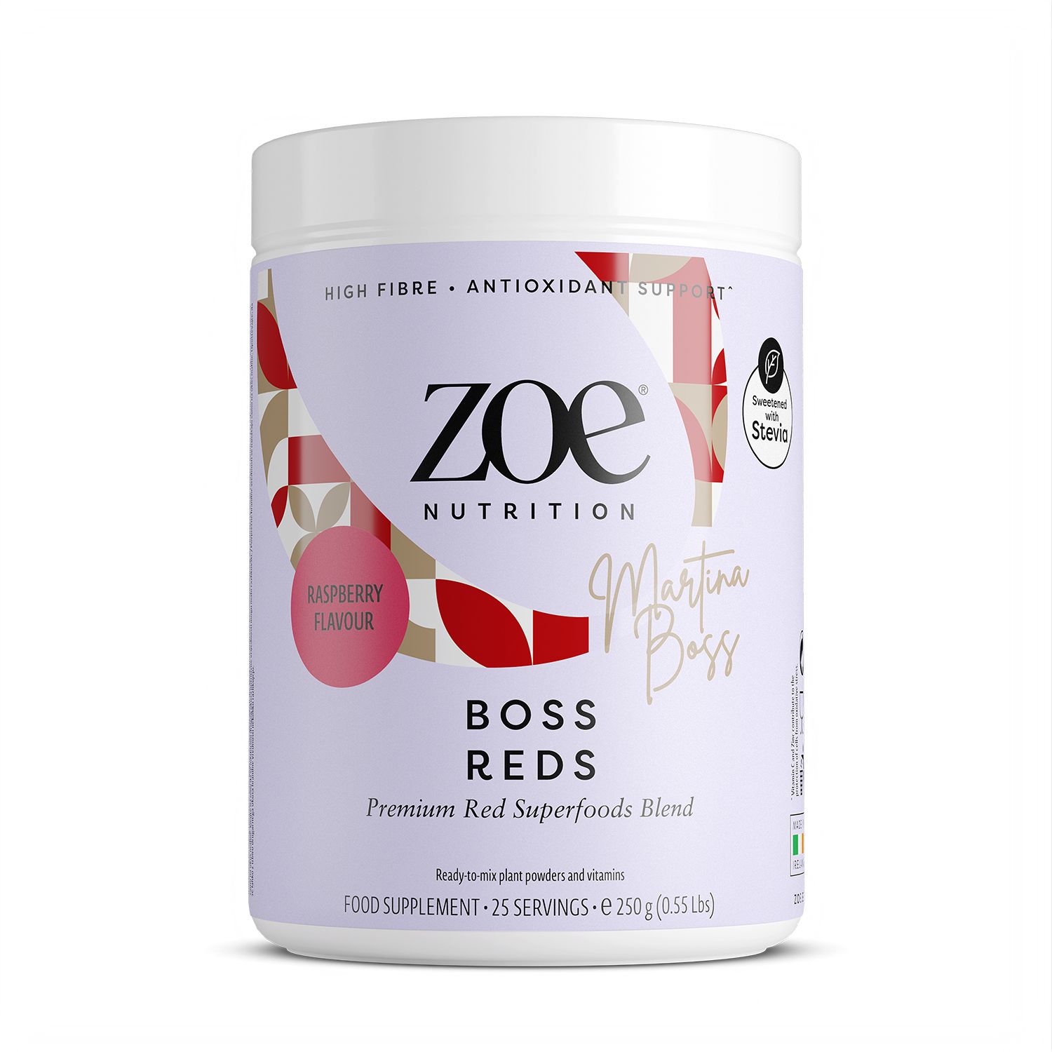 zoe Boss Reds, 250 g, Raspberry