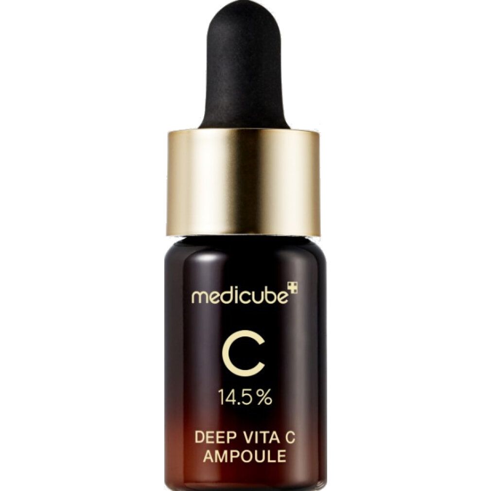 Einzelne Medicube Deep Vita C Ampoule 2.0 mit Pipette, 14,5% Vitamin C.