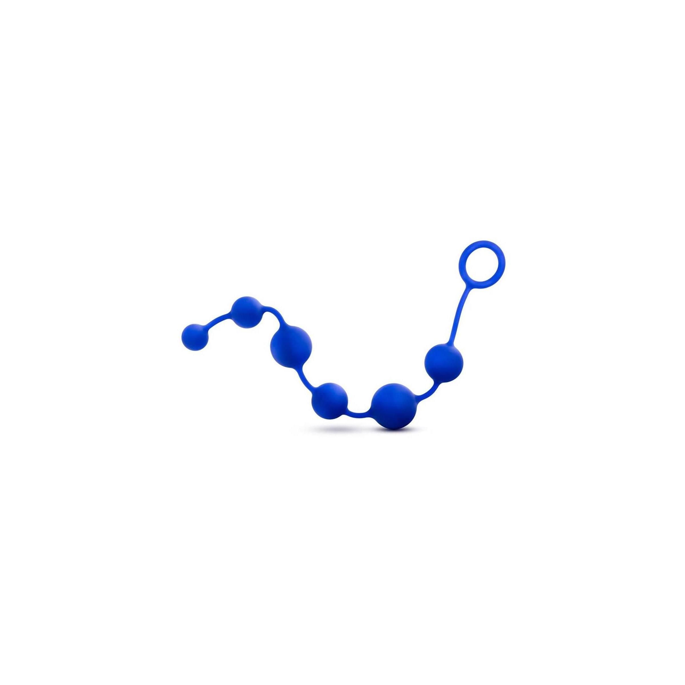 Blush - PERFORMANCE SILICONE ANAL BEADS INDIGO