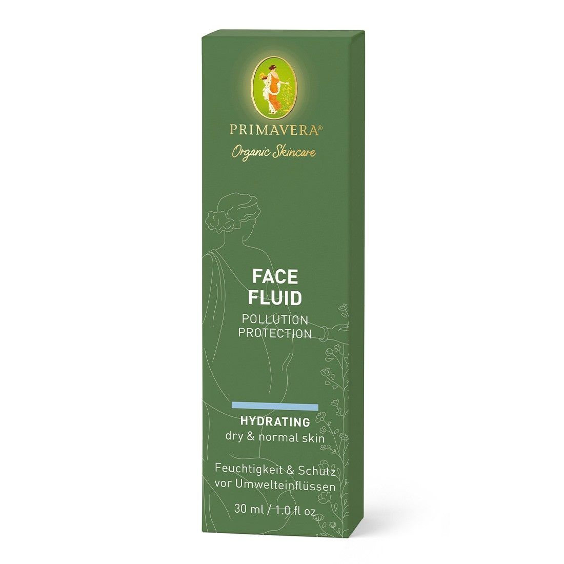 Primavera Organic Skincare Face Fluid Pollution Protection Hydrating