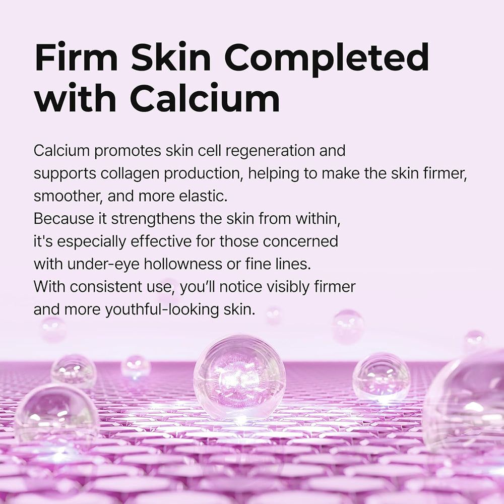 Dr. Melaxin Cemenrete Calcium Intense Cream, ein Glasbehälter mit Etikett, mit cremiger Textur im Inneren.