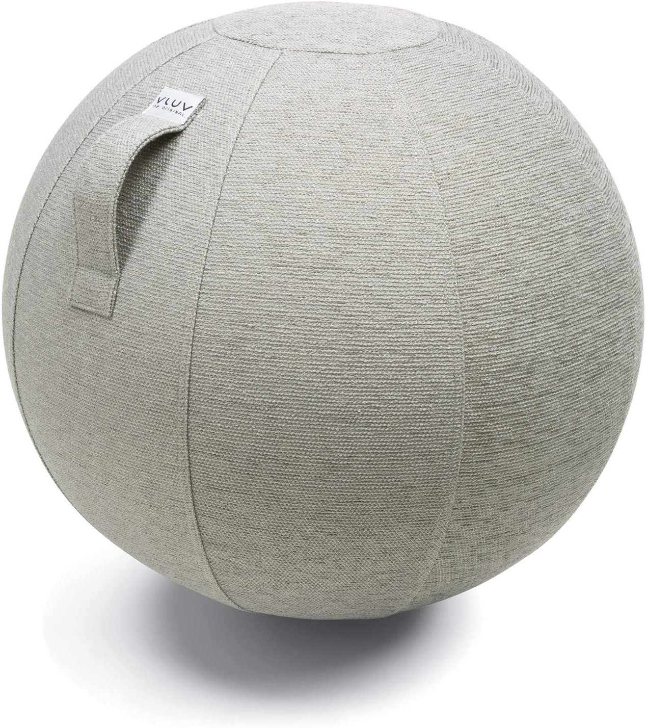 Vluv Stov Stoff-Sitzball 65 cm Beton/Concrete