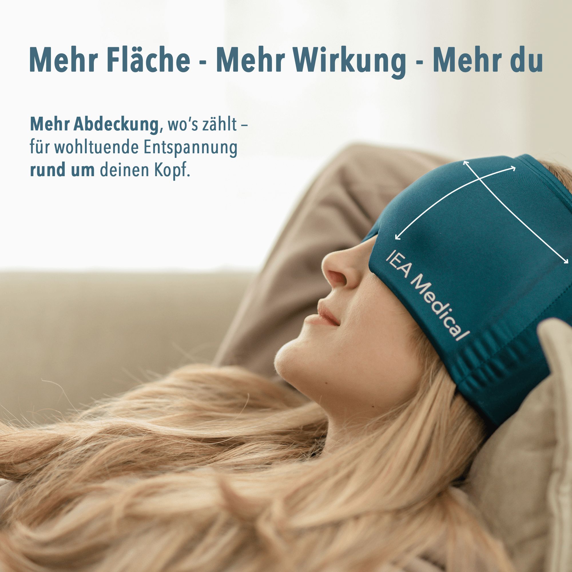 IEA Medical Migränemaske Doppelpack