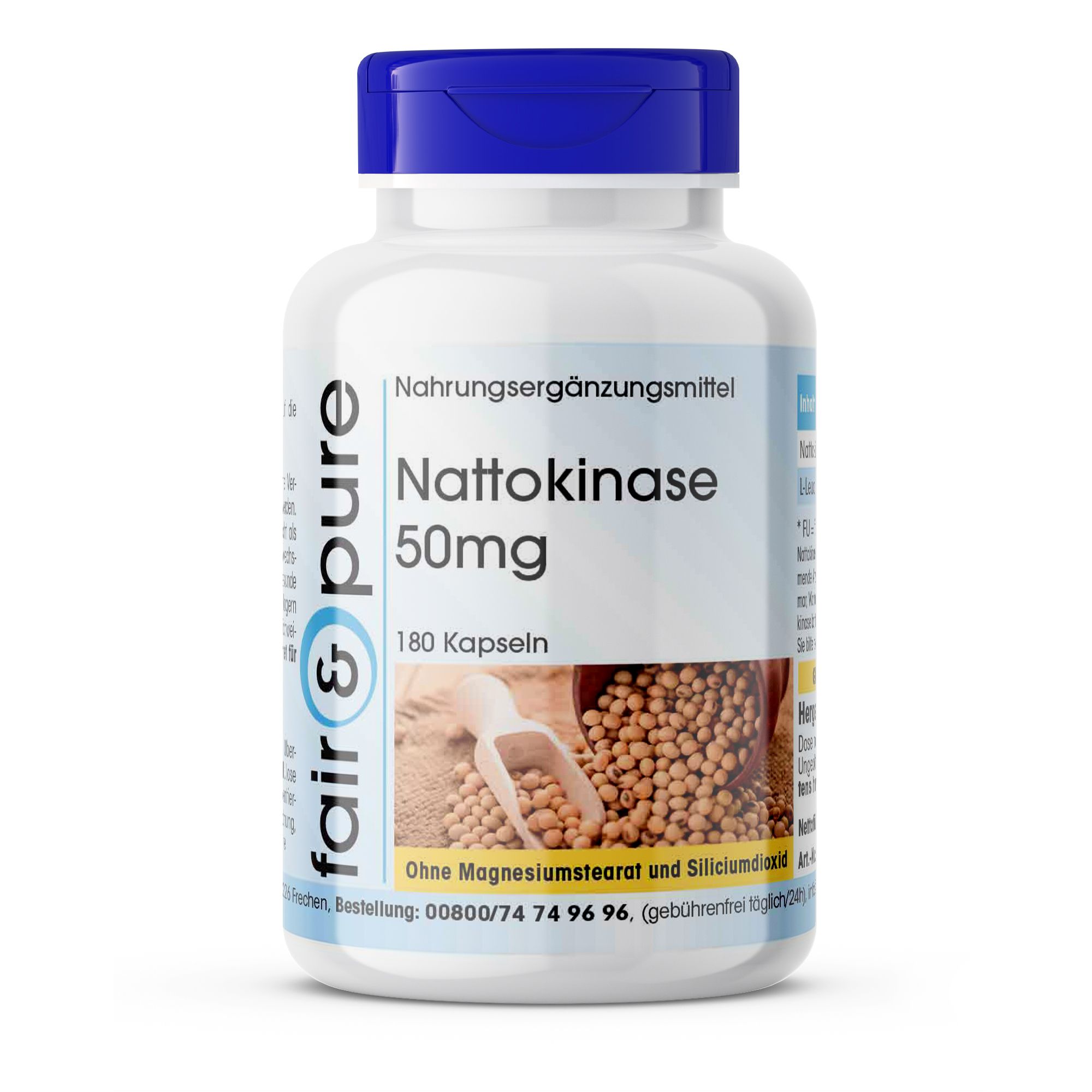 fair - pure | Nattokinase 50mg schluckfreundlich 180 St