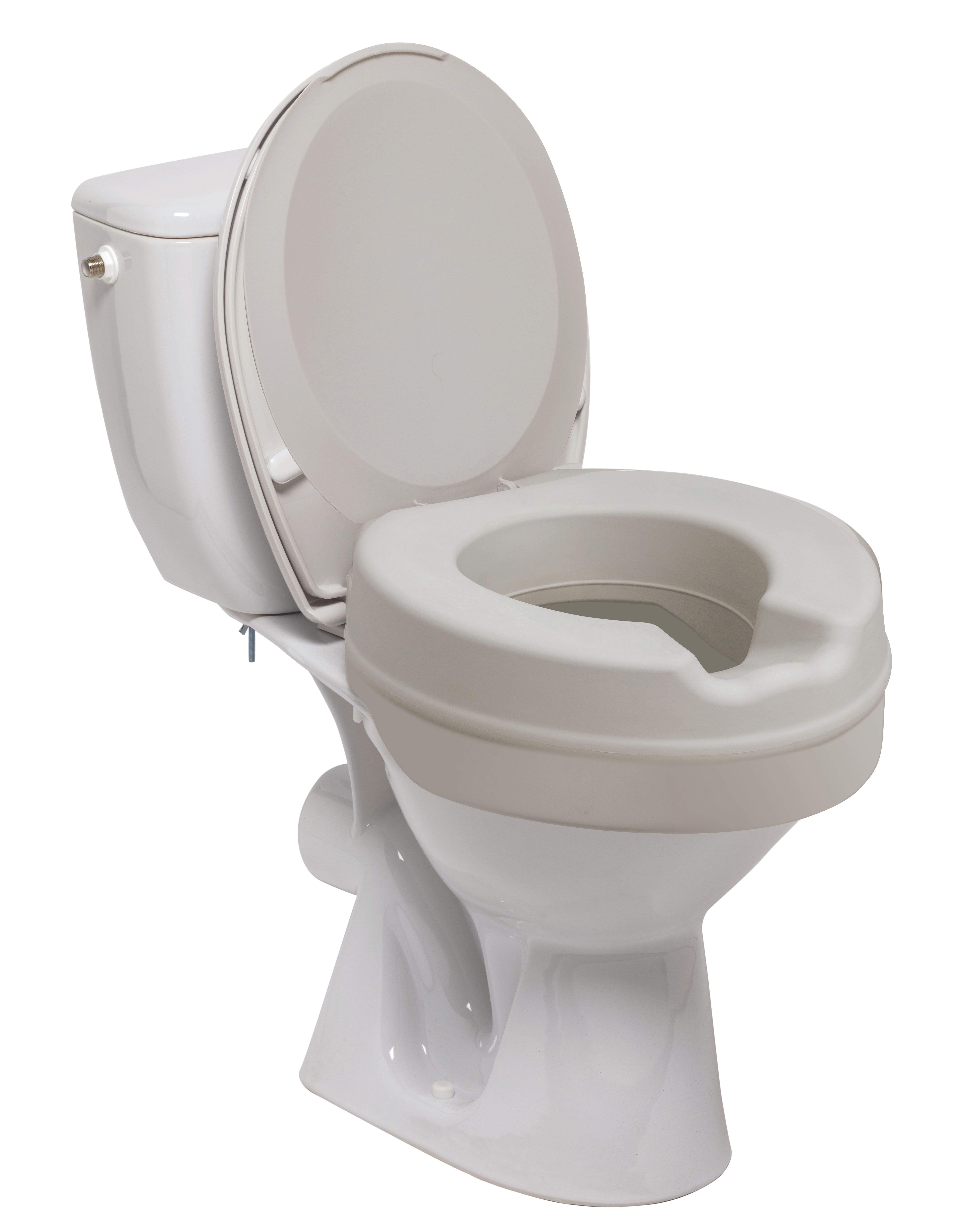 Toilettensitzerhöhung mit Deckel Contact Plus NEO