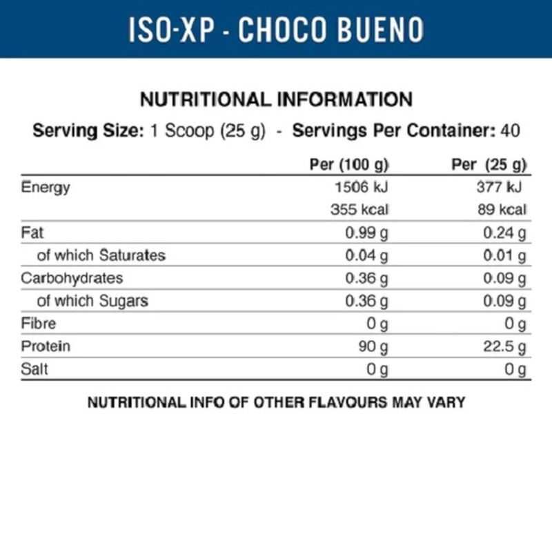 Whey Isolate Iso-XP Applied Nutrition 1 kg Pulver zur Herstellung einer Lösung zum Einnehmen