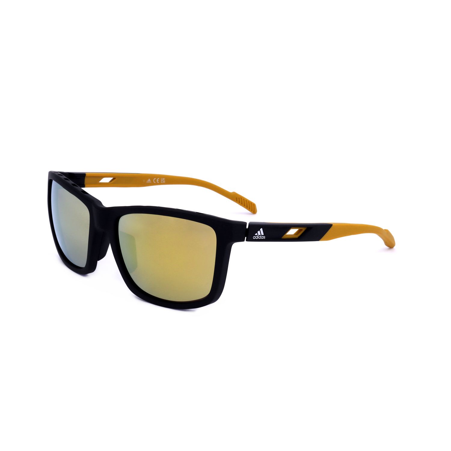 Adidas occhiali da sole uomo SP0047 black yellow