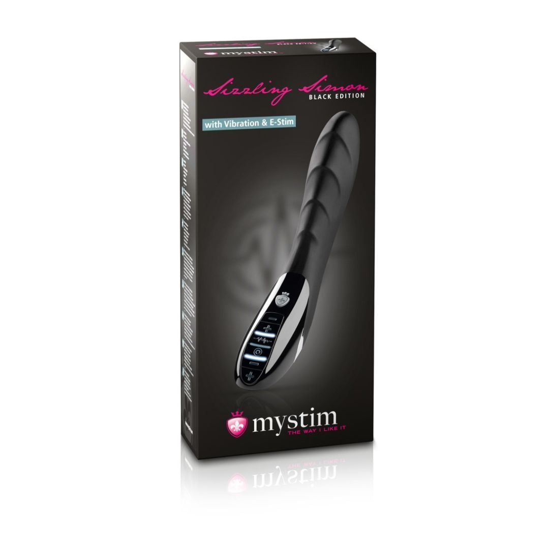 E-Stim Vibrator „Sizzling Simon“ | 8 Vibrationsmodi | Mystim