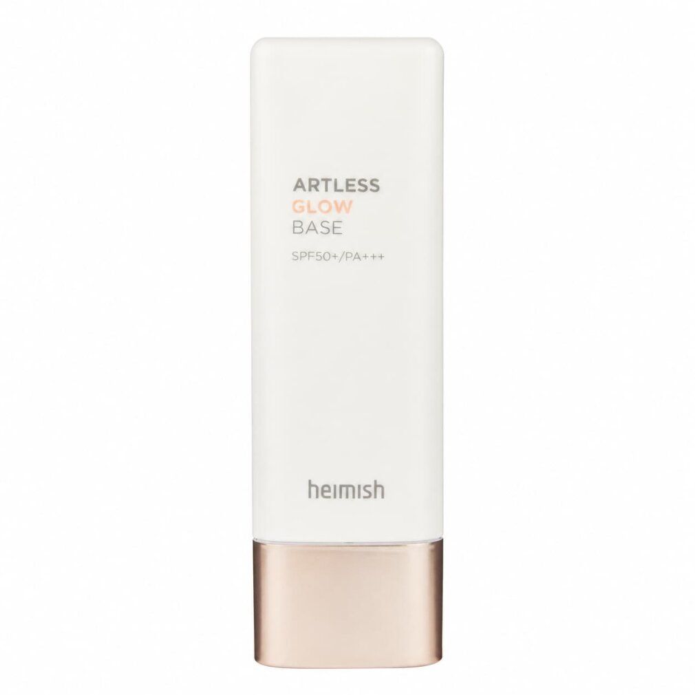 Weiße Tube mit Artless Glow Base SPF50+, heimish.
