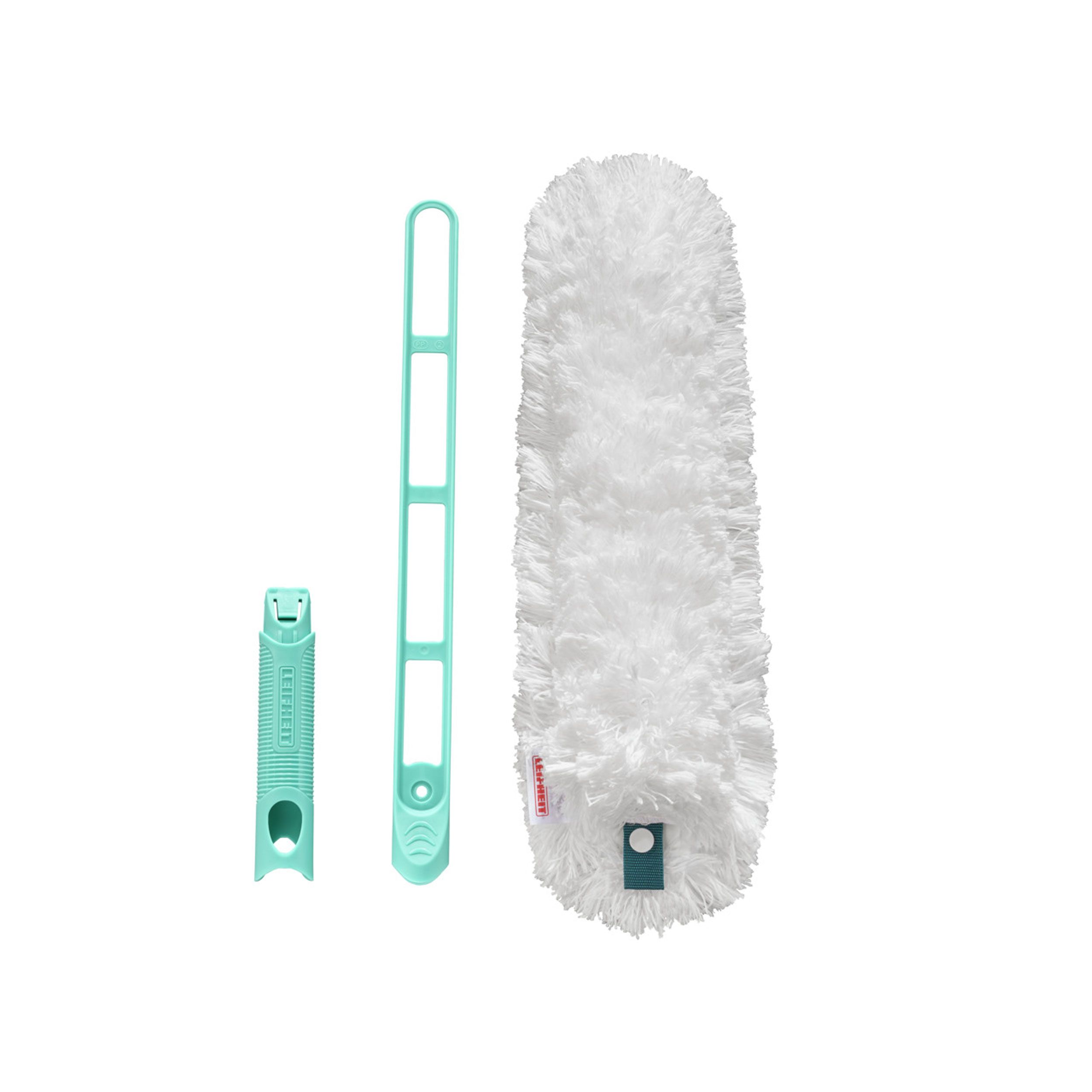 Leifheit Staubwedel Superduster XL, Staubwischer mit Bezug, Polyester