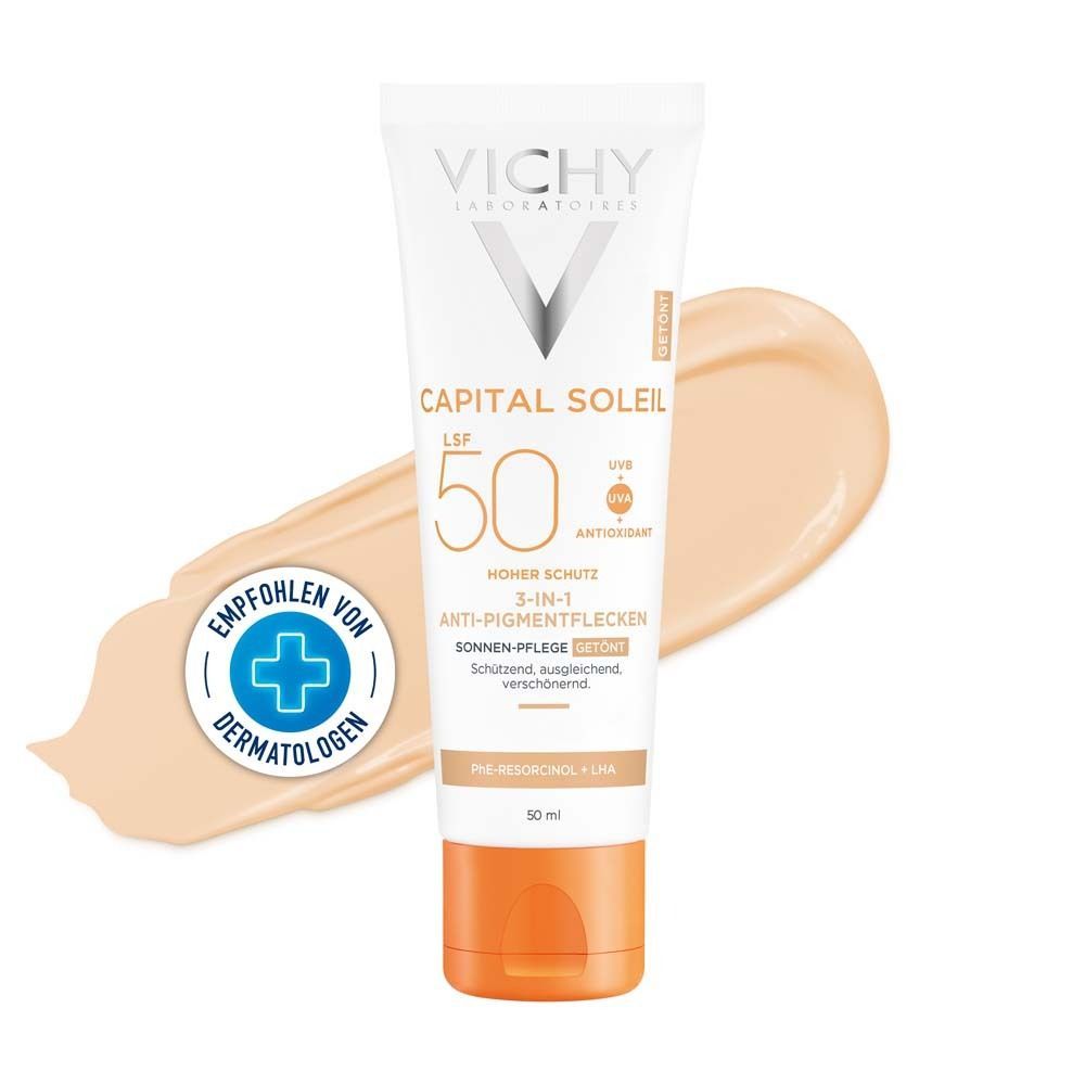 Vichy Idéal Soleil Anti Pigmentflecken Creme LSF 50 +