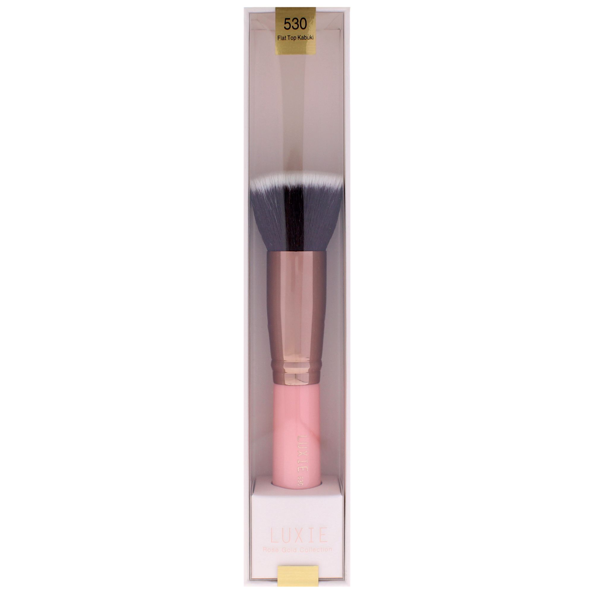 Rose Gold Flat Top Kabuki - 530 von Luxie for Women