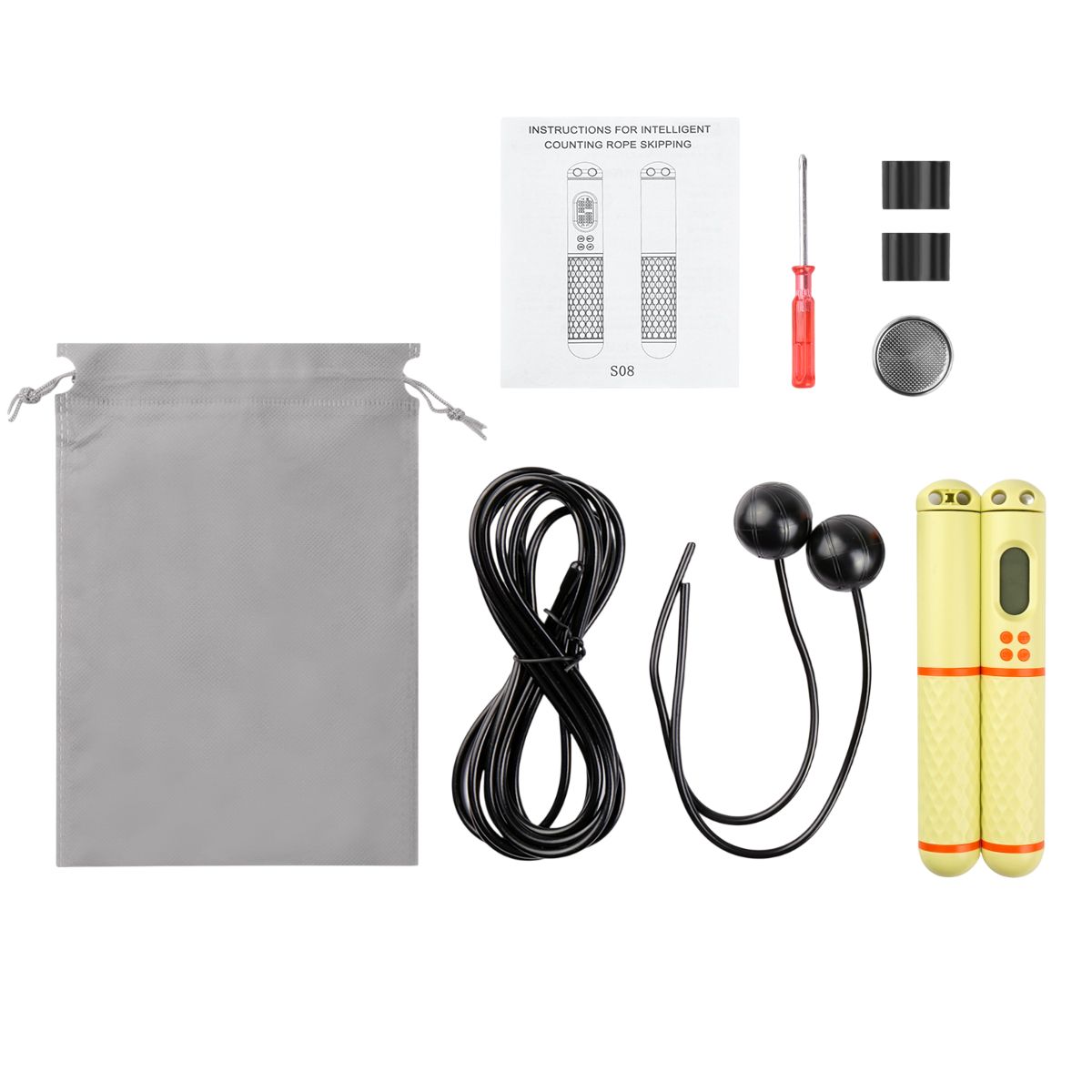 Onamaste Digitales kabelloses Springseil