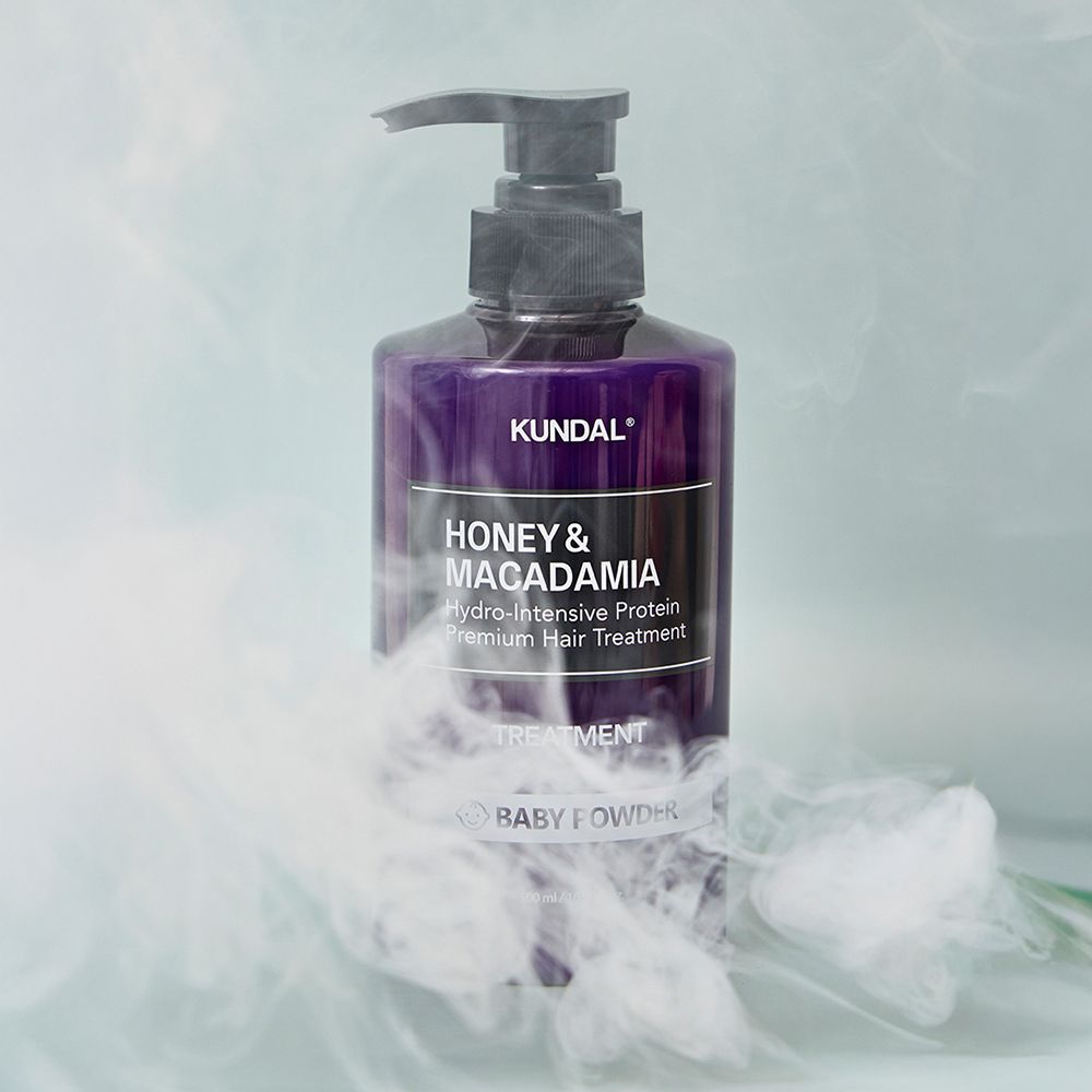 KUNDAL Protein-Haarkur Honey & Macadamia Baby Powder