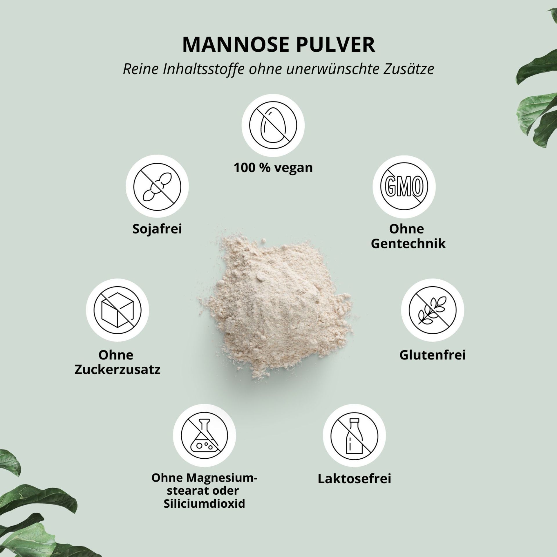 nutri+ Mannose Pulver mit Cranberry & Hagebutte