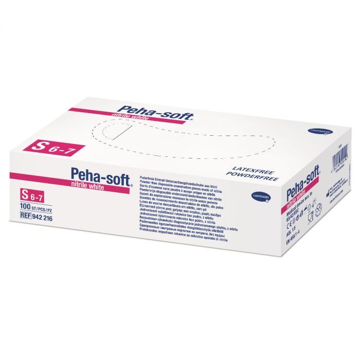 Hartmann Peha-soft nitrile white Einmalhandschuhe