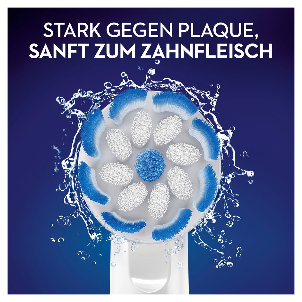 Oral-B - Aufsteckbürsten "Sensitive Clean" in Weiß