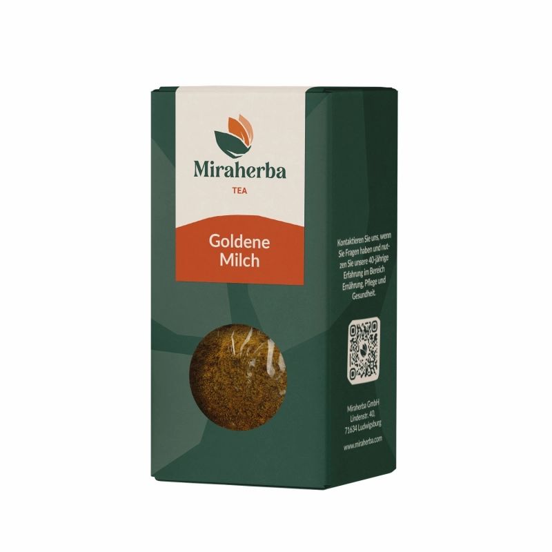 Miraherba - Bio Goldene Milch – Kurkuma, Ingwer & Zimt