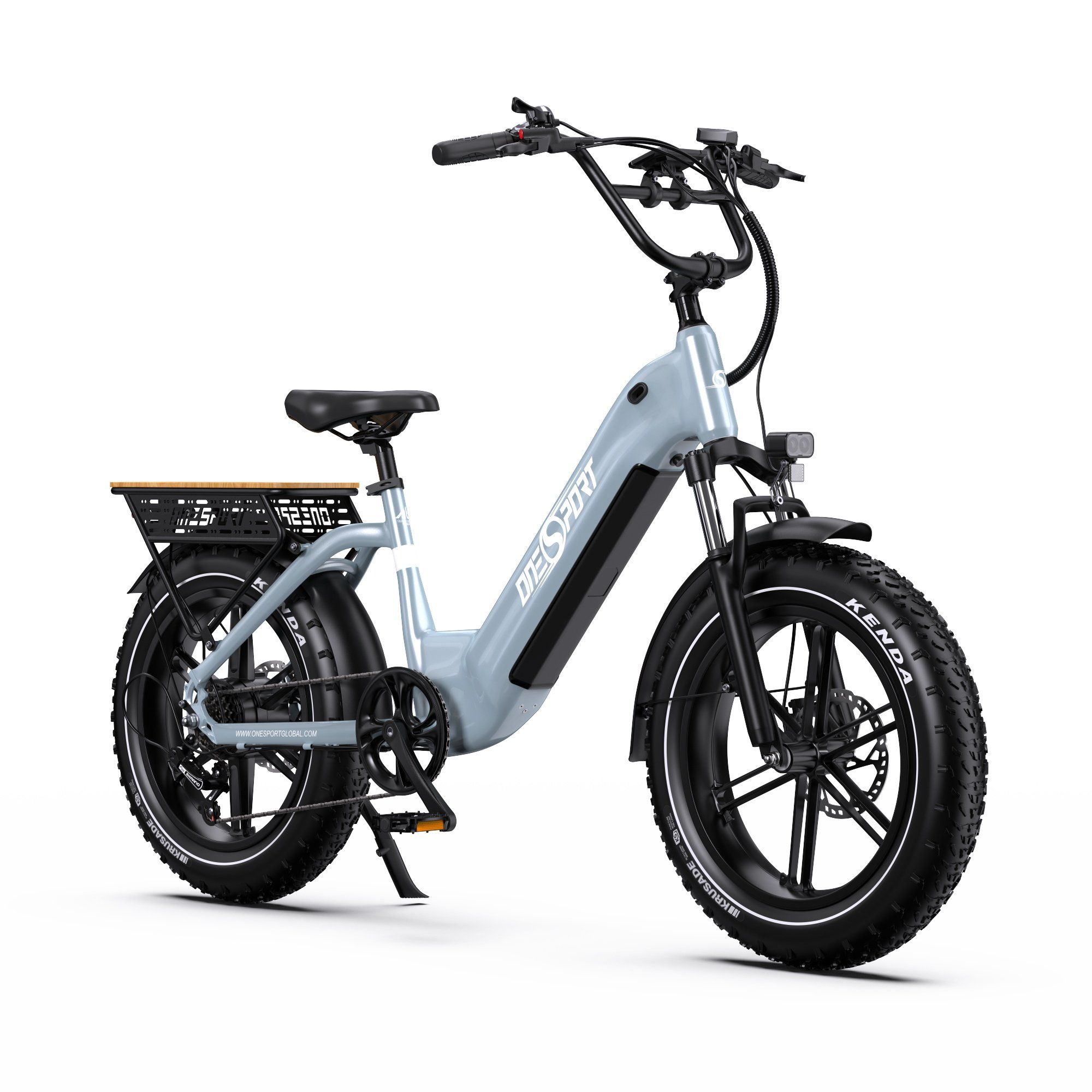 ONESPORT OT08 Geländetaugliches E-Bike mit 500-W-Motor und 48-V-18-Ah-Akku