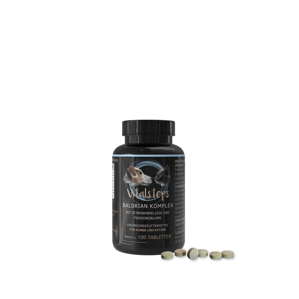 Vitalsteps Baldrian Komplex 50 g Tabletten