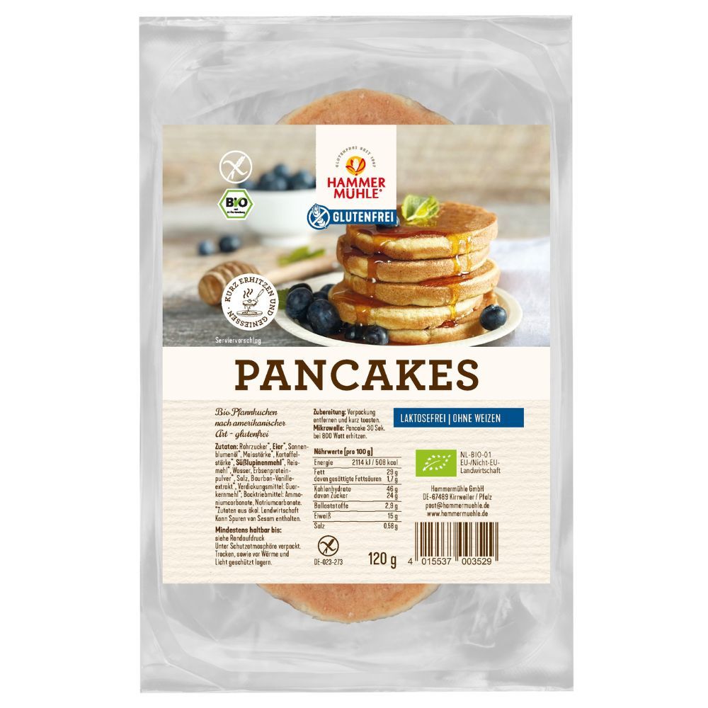 Hammermühle Pancakes 120 GR