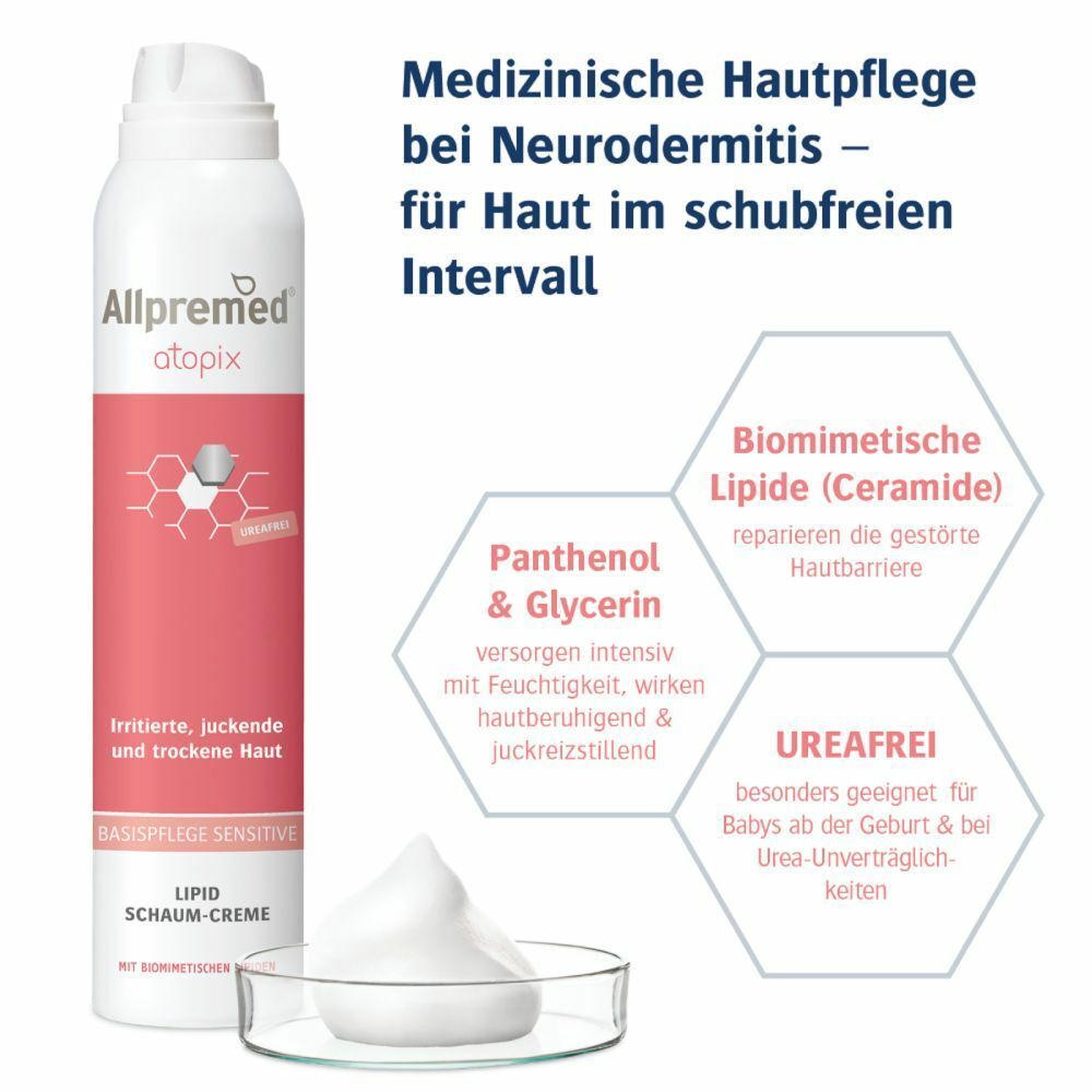 Allpremed® atopix Lipid Schaum-Creme BASIS SENSITIVE