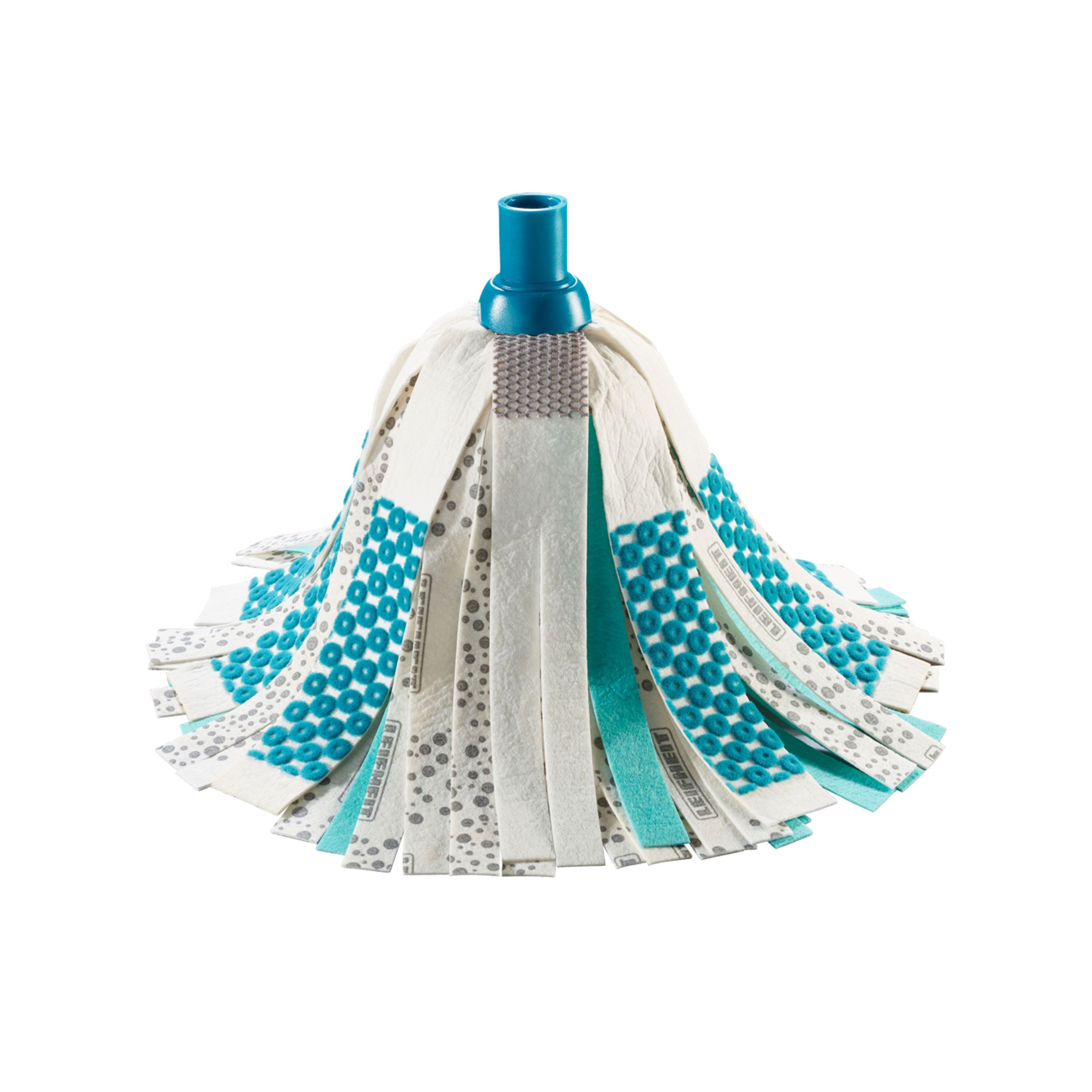 Leifheit Wischmopp Power Mop 3in1, Bodenwischer mit Schraubgewinde, 1.2 Meter