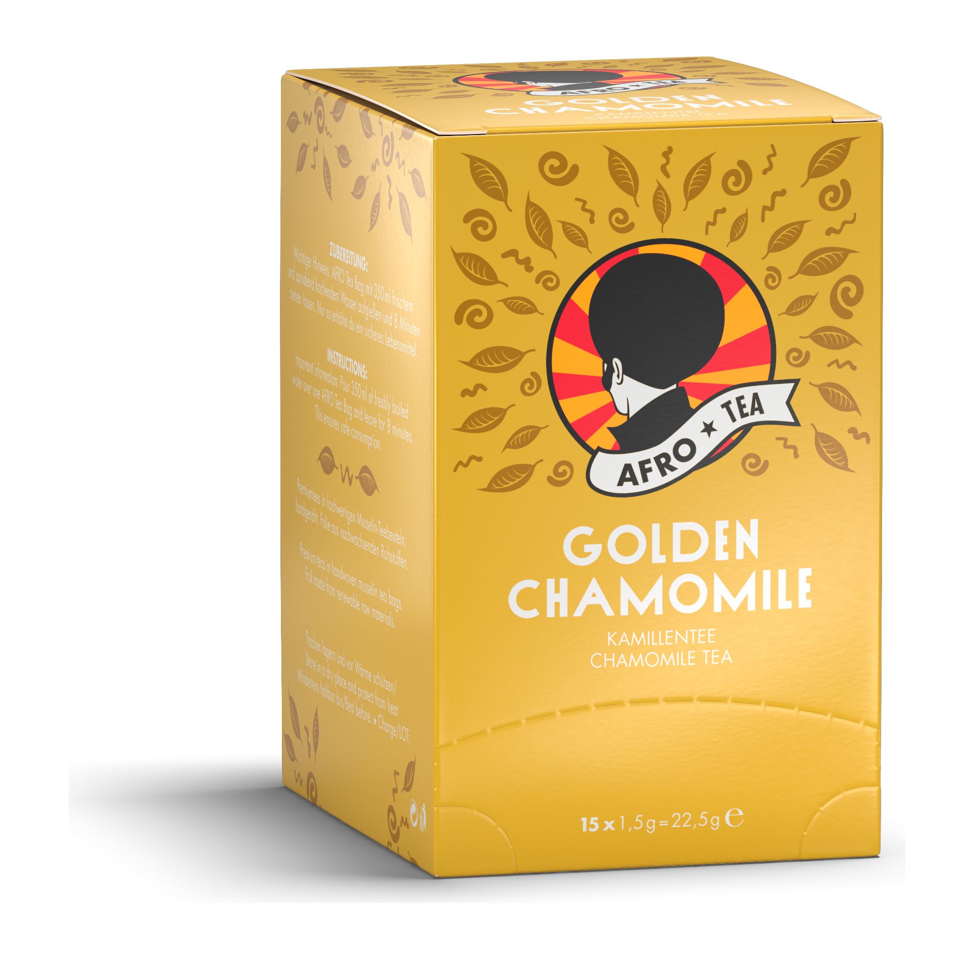 AFRO TEA Golden Chamomile Kamillentee - Premium Tee