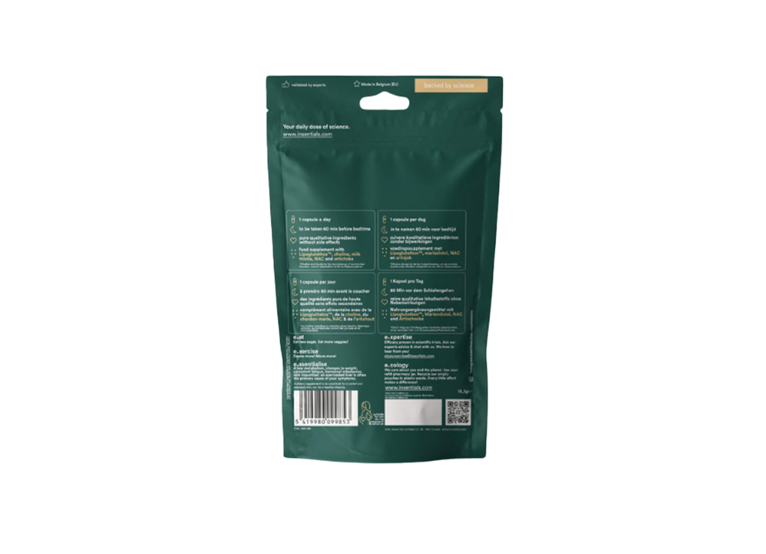 Insentials Detox Boost – Leberreinigung, Stoffwechselanregung & Energie – The Tester
