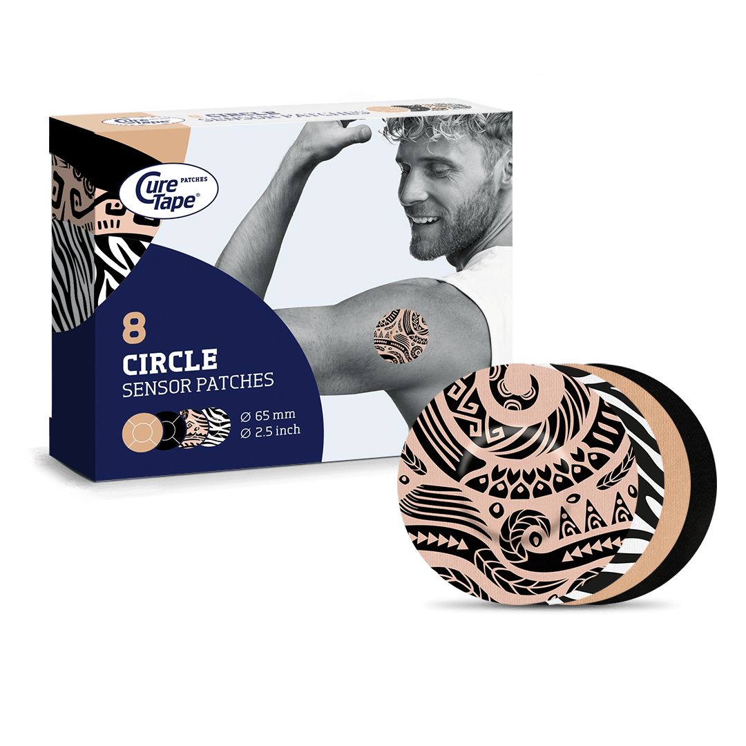CureTape® - Fixierpflaster für Freestyle libre 3 und Dexcom G7