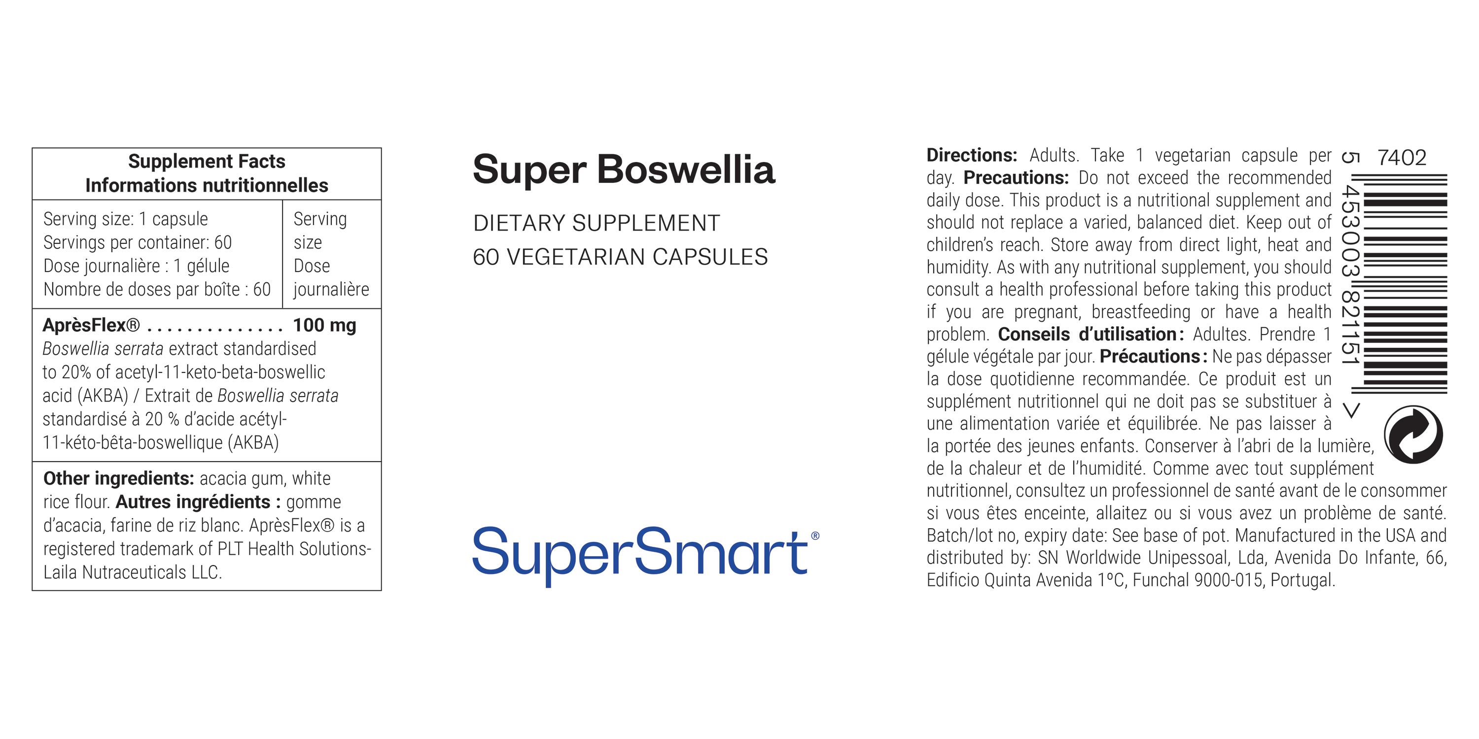 SuperSmart - Super Boswellia 60 St