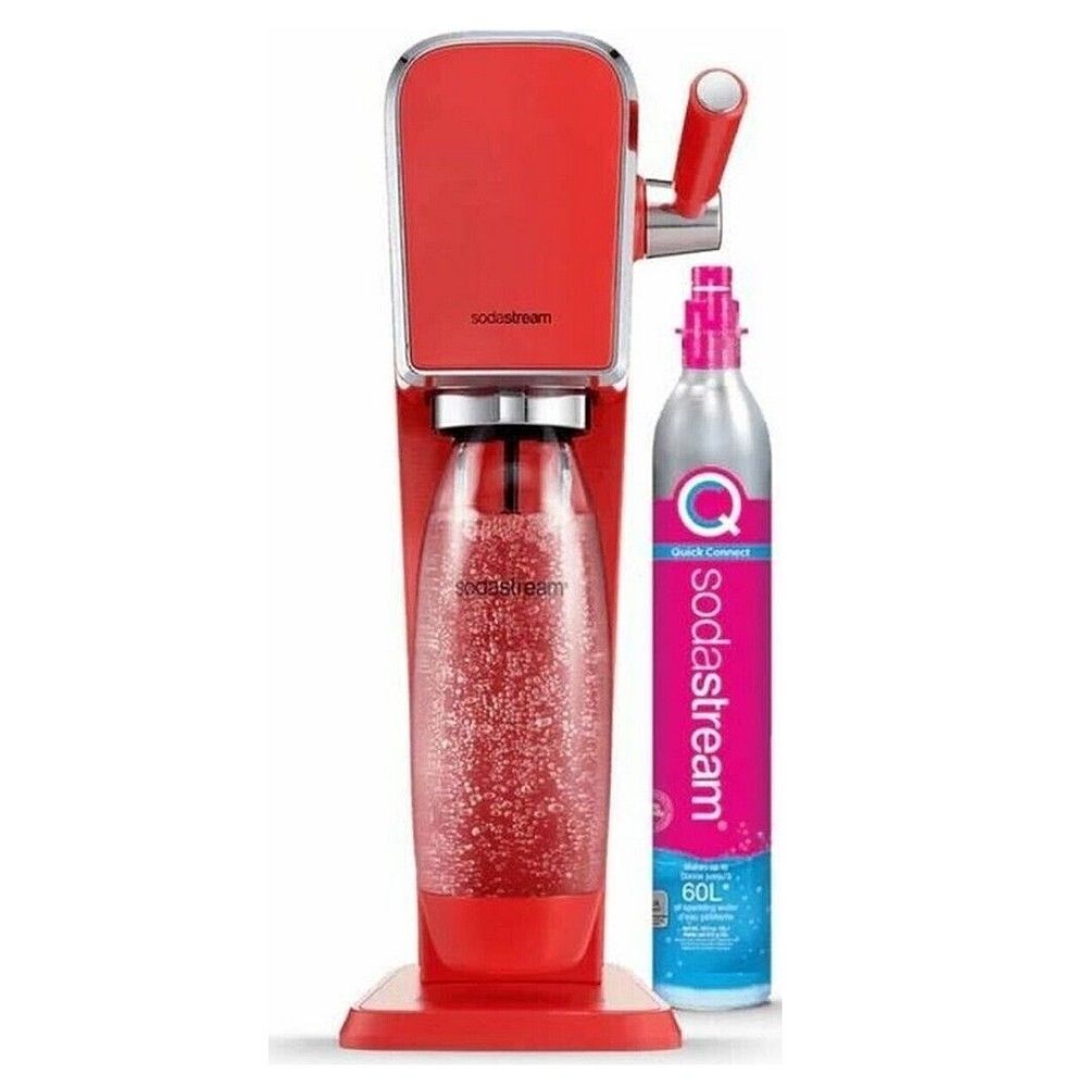 SodaStream Art Wassersprudler, Rot/Mandarine